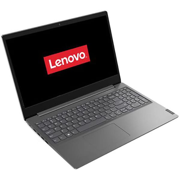 Laptop LENOVO V15 IWL, Intel Core i7-8565U pana la 4.6GHz, 15.6" Full HD, 12GB, SSD 512GB, NVIDIA GeForce MX110 2GB, Free DOS, gri