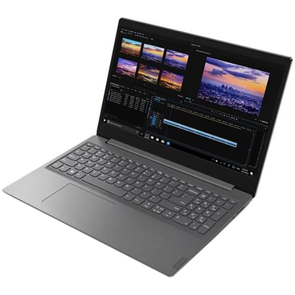 Laptop LENOVO V15 IWL, Intel Core i7-8565U pana la 4.6GHz, 15.6" Full HD, 12GB, SSD 512GB, NVIDIA GeForce MX110 2GB, Free DOS, gri