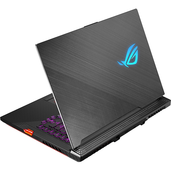 Laptop Gaming ASUS ROG Strix Scar lll G531GU-ES196T, Intel Core i7-9750H pana la 4.5GHz, 15.6" Full HD, 16GB, SSD 256GB + 1TB HDD, NVIDIA GeForce GTX 1660 Ti 6GB, Windows 10 Home, Gunmetal Gray