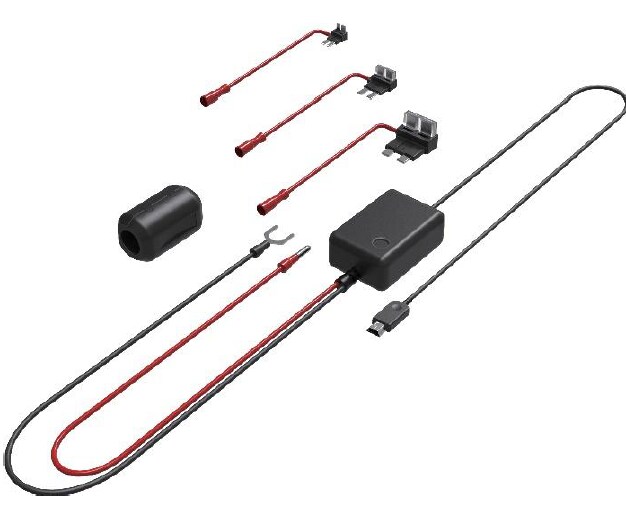 Kit alimentare permanenta pentru camere auto DVR KENWOOD CADR1030, 12/24V, 4m