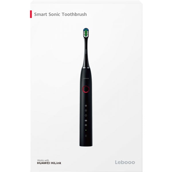 Periuta de dinti electrica HUAWEI Lebooo Smart Sonic, 38000 de miscari/mi, 4 programe, 3 capete, negru