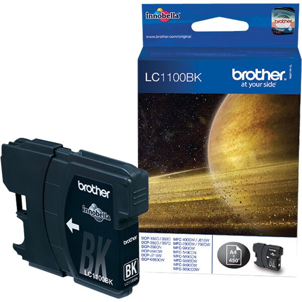CARTUS ORIGINAL BROTHER LC1100BK BLACK