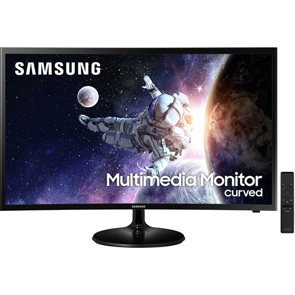 Monitor curbat LED VA SAMSUNG LC32F39MFUUXEN, 31.5", Full HD, 60Hz, negru