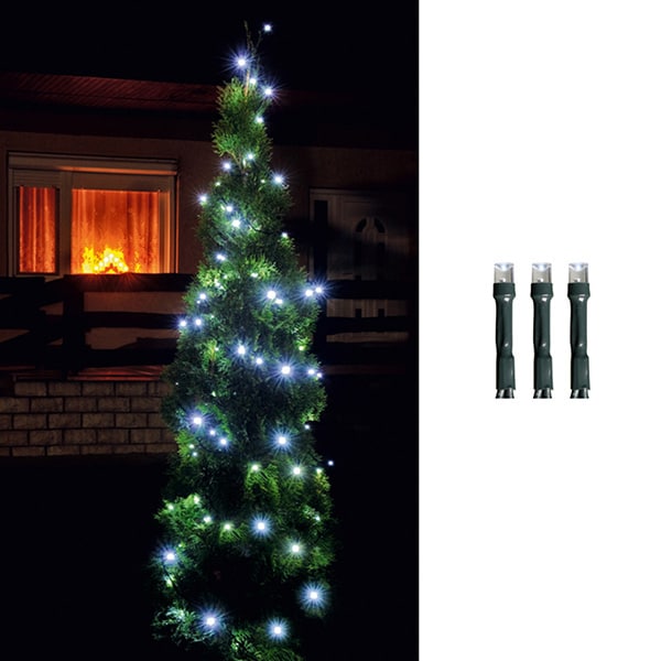 Ghirlanda luminoasa HOME LED208CWH, 200 led-uri, 14m, iluminare alb rece