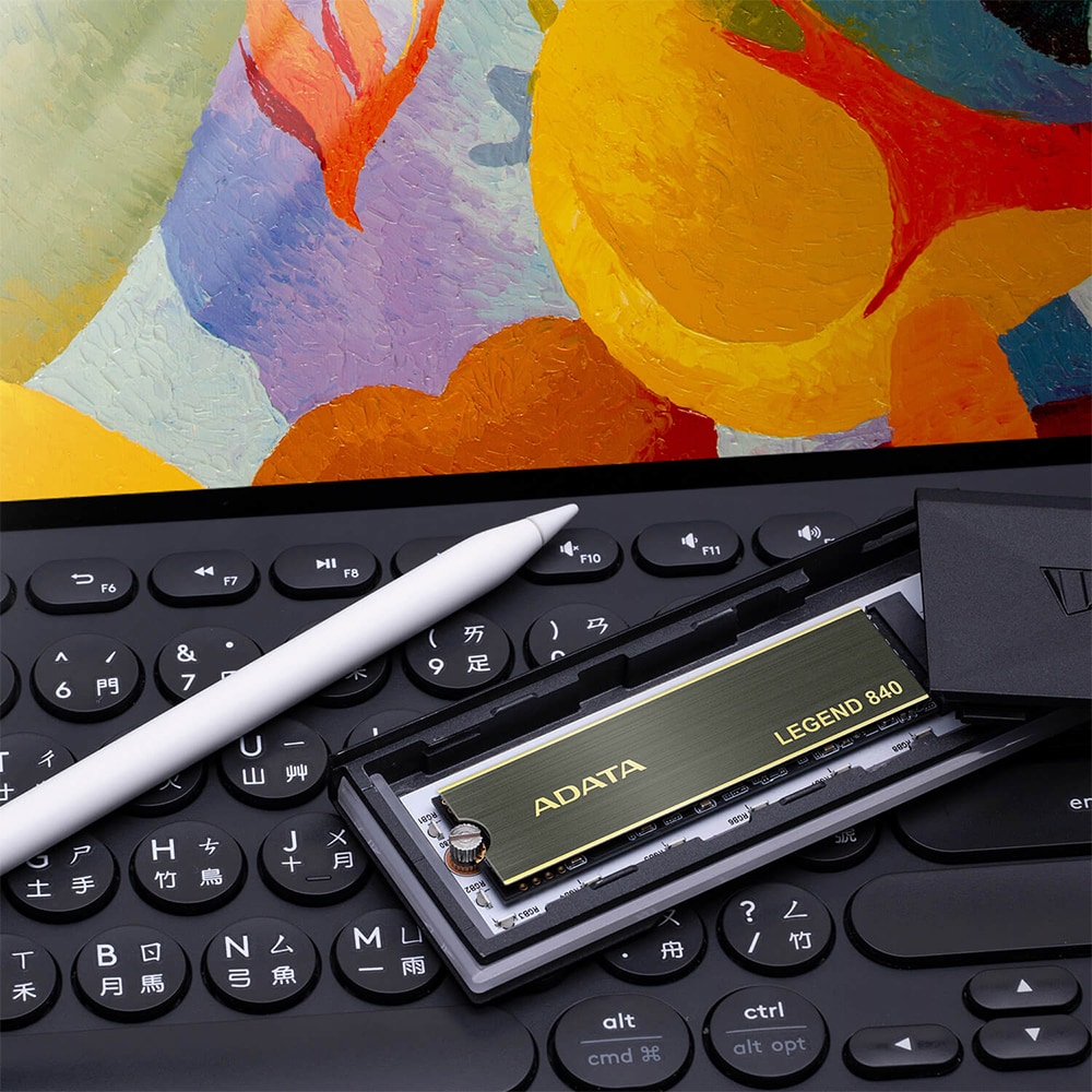 Solid-State Drive (SSD) ADATA Legend 840, 1TB, PCI Express 4.0 x4, M.2, ALEG-840-1TCS