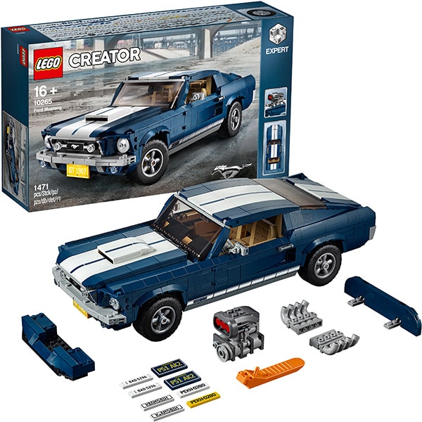 LEGO Creator Expert: Ford Mustang 10265, 16 ani+, 1471 piese
