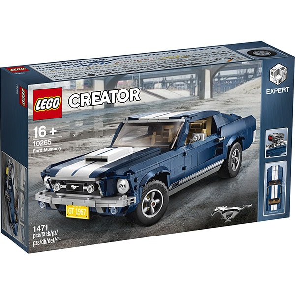 LEGO Creator Expert: Ford Mustang 10265, 16 ani+, 1471 piese