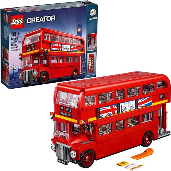 LEGO Creator Expert: London Bus 10258, 16 ani+, 1686 piese