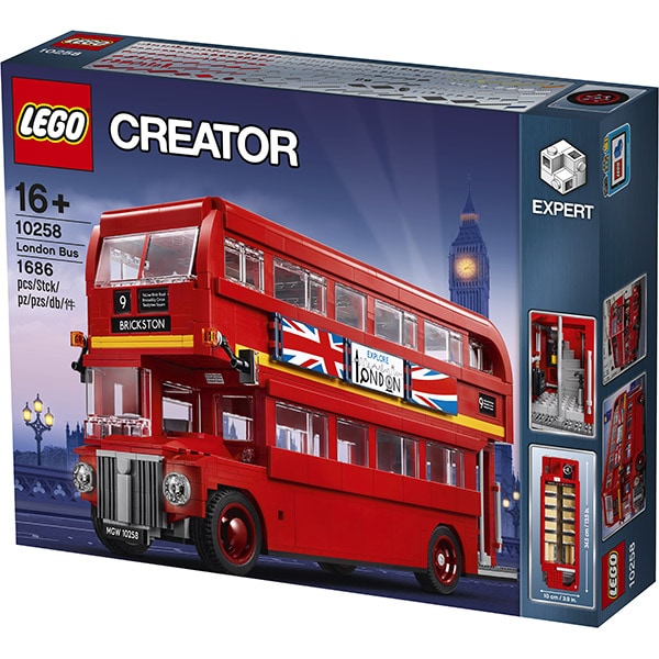 LEGO Creator Expert: London Bus 10258, 16 ani+, 1686 piese