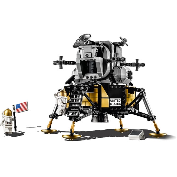 LEGO Creator Expert: NASA Apollo 11 Lunar Lander 10266, 16 ani+, 1087 piese