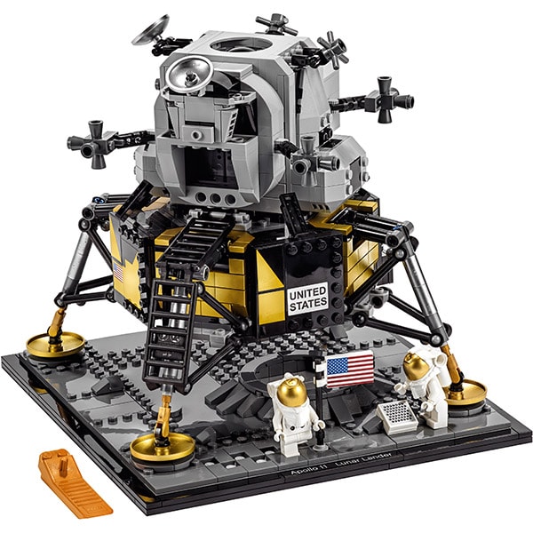 LEGO Creator Expert: NASA Apollo 11 Lunar Lander 10266, 16 ani+, 1087 piese