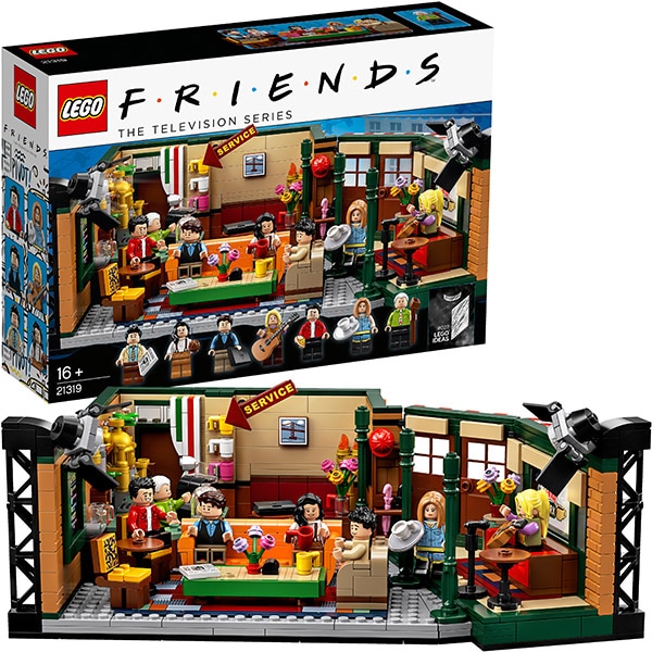 LEGO Ideas: Central Perk 21319, 16 ani+, 1070 piese