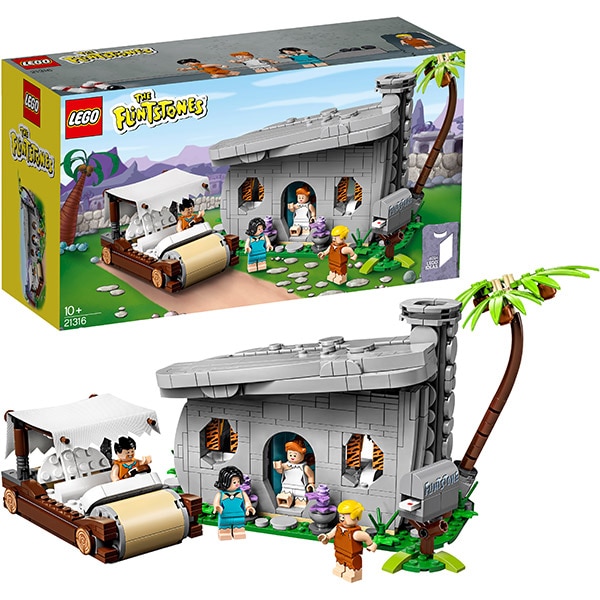 LEGO Ideas: The Flintstones 21316, 10 ani+, 748 piese