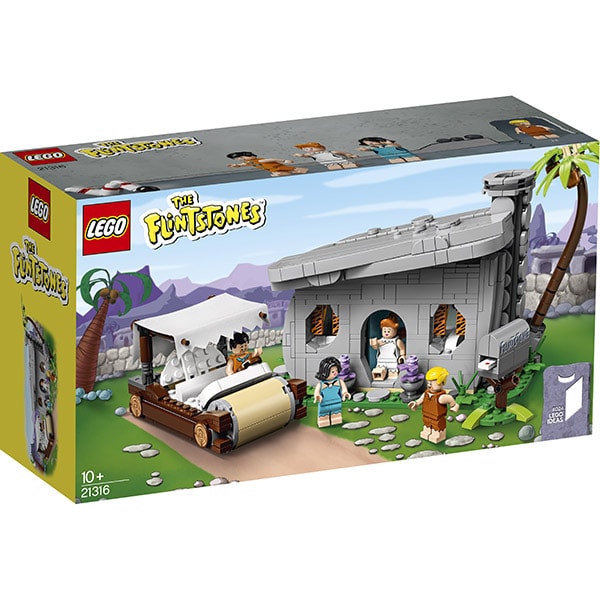 LEGO Ideas: The Flintstones 21316, 10 ani+, 748 piese