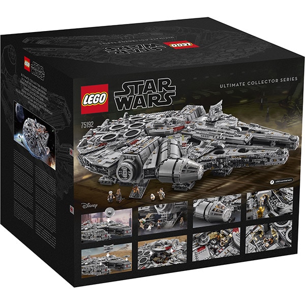 LEGO Star Wars: Millennium Falcon 75192, 16 ani+, 7541 piese