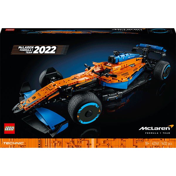 LEGO Technic: Racer 2022 42141, 18 ani+, 1432 piese