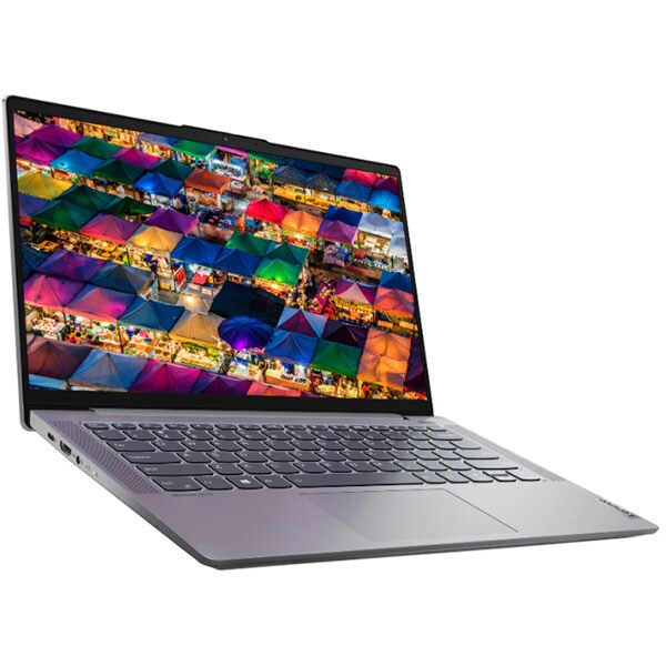 Laptop LENOVO IdeaPad 5 14ITL05, Intel Core i3-1115G4 pana la 4.1GHz, 14" Full HD, 8GB, SSD 512GB, Intel UHD Graphics, Free DOS, gri