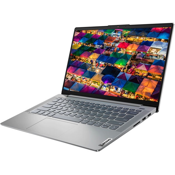 Laptop LENOVO IdeaPad 5 14ITL05, Intel Core i3-1115G4 pana la 4.1GHz, 14" Full HD, 8GB, SSD 512GB, Intel UHD Graphics, Free DOS, gri