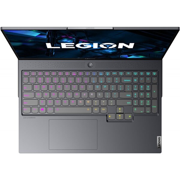 Laptop LENOVO Legion 7 16ITHg6, Intel Core i7-11800H pana la 4.6GHz, 15.6" Full HD, 32GB, SSD 1TB, NVIDIA GeForce RTX 3070 8GB, Windows 11 Home, Storm Grey