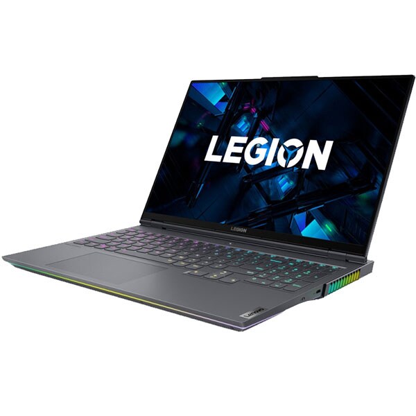 Laptop LENOVO Legion 7 16ITHg6, Intel Core i7-11800H pana la 4.6GHz, 15.6" Full HD, 32GB, SSD 1TB, NVIDIA GeForce RTX 3070 8GB, Windows 11 Home, Storm Grey
