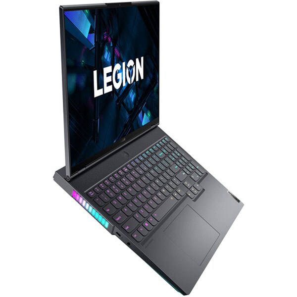 Laptop LENOVO Legion 7 16ITHg6, Intel Core i7-11800H pana la 4.6GHz, 15.6" Full HD, 32GB, SSD 1TB, NVIDIA GeForce RTX 3070 8GB, Windows 11 Home, Storm Grey