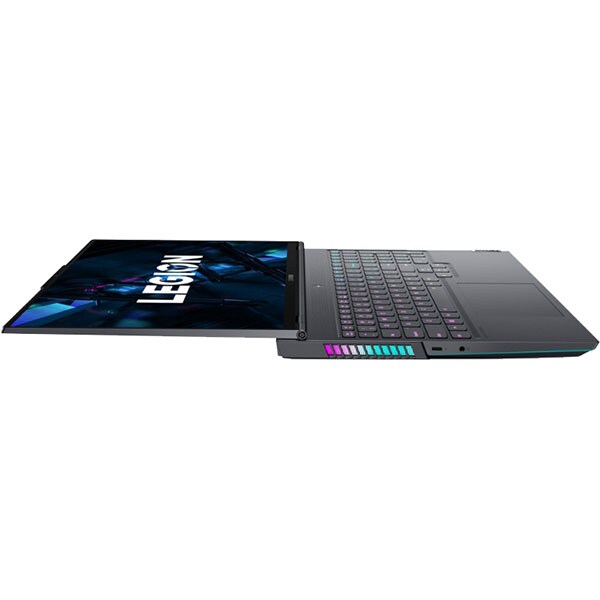 Laptop LENOVO Legion 7 16ITHg6, Intel Core i7-11800H pana la 4.6GHz, 15.6" Full HD, 32GB, SSD 1TB, NVIDIA GeForce RTX 3070 8GB, Windows 11 Home, Storm Grey