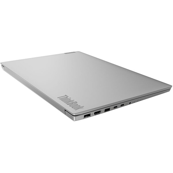 Laptop LENOVO ThinkBook 15-IIL, Intel Core i5-1035G1 pana la 3.6GHz, 15.6" Full HD, 8GB, SSD 512GB, Intel UHD Graphics, Free DOS, gri