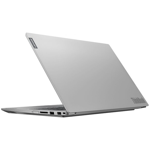 Laptop LENOVO ThinkBook 15-IIL, Intel Core i5-1035G1 pana la 3.6GHz, 15.6" Full HD, 8GB, SSD 512GB, Intel UHD Graphics, Free DOS, gri