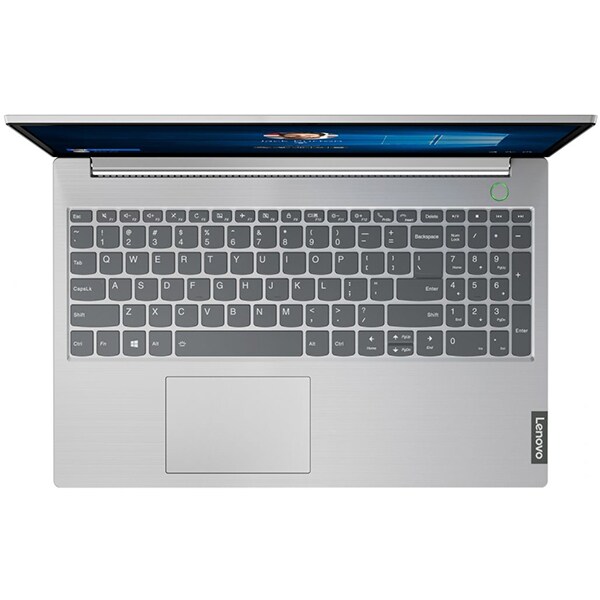 Laptop LENOVO ThinkBook 15-IIL, Intel Core i5-1035G1 pana la 3.6GHz, 15.6" Full HD, 8GB, SSD 512GB, Intel UHD Graphics, Free DOS, gri