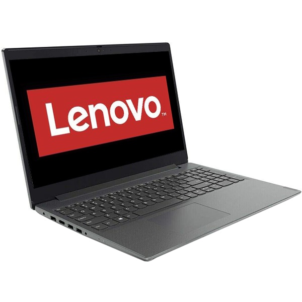 Laptop LENOVO V155-15API, AMD Ryzen 5 3500U pana la 3.7GHz, 15.6" Full HD, 8GB, SSD 256GB, AMD Radeon Vega 8 Graphics, Free DOS, gri