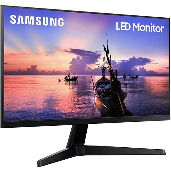 Monitor LED IPS SAMSUNG LF22T350FHUXEN, 21.5", Full HD, 75Hz, negru