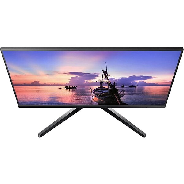 Monitor LED IPS SAMSUNG LF22T350FHUXEN, 21.5", Full HD, 75Hz, negru