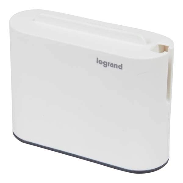 Adaptor priza LEGRAND L049401, 2 prize, 2 x USB, alb