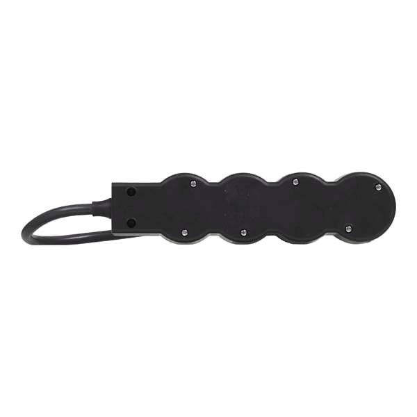 Prelungitor cu protectie LEGRAND L694553, 4 prize, 1.5m, negru-gri inchis