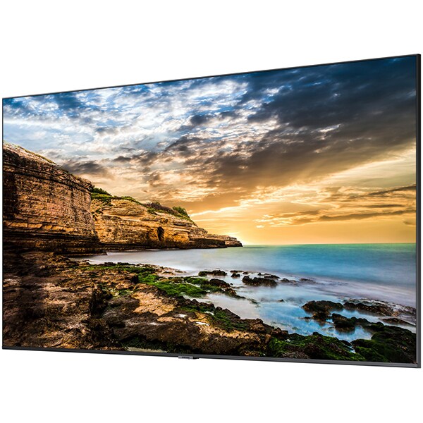 Display profesional SAMSUNG LH82QETELGCXEN, 82", UHD 4K, 75 Hz, negru