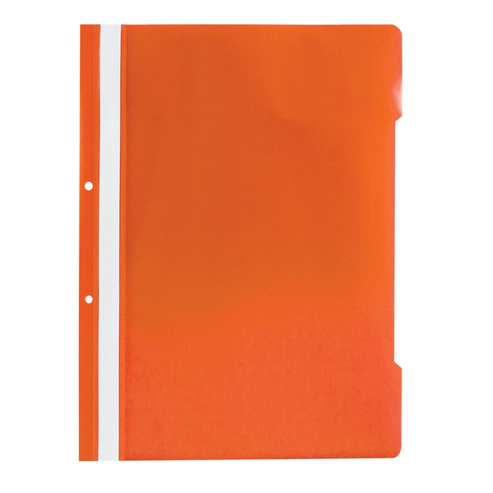 Dosar cu sina NOKI, A4, plastic, 25 bucati, portocaliu
