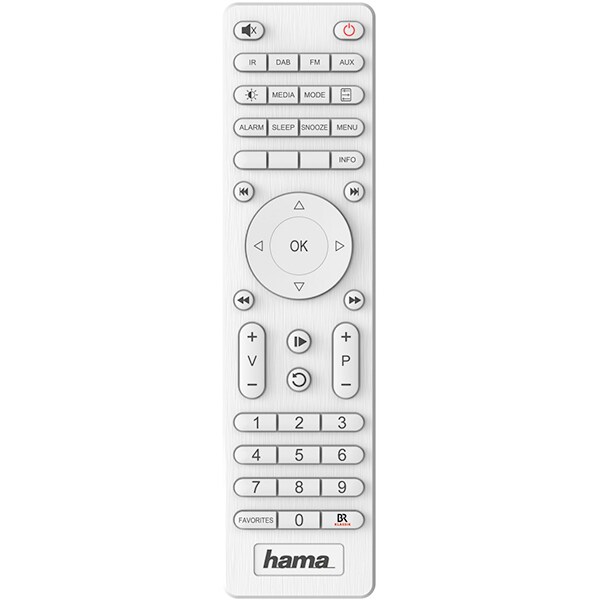 Radio cu internet HAMA DIR3115MS, Wi-Fi, alb