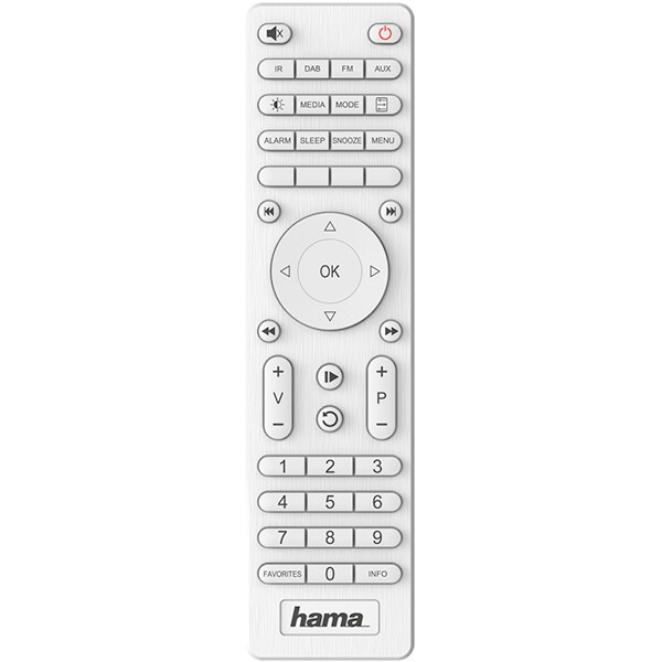 Radio cu internet HAMA IR115MS, Wi-Fi, alb