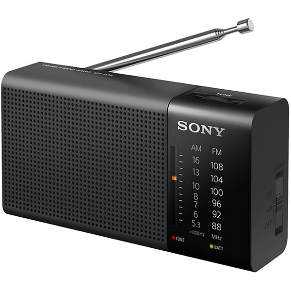 Radio portabil SONY ICF-P36, FM, negru