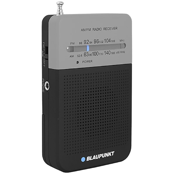Radio portabil BLAUPUNKT PR3BK, FM/AM, Jack 3.5mm, negru