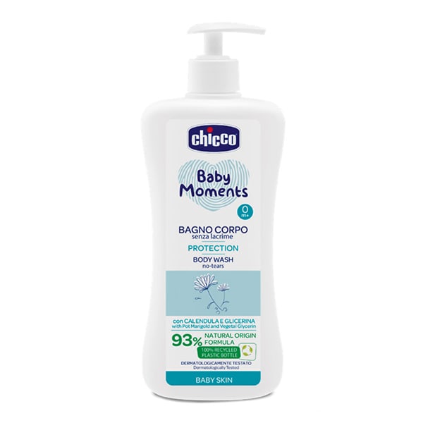 Gel de dus CHICCO Baby Moments Protection 10581-9, 750ml