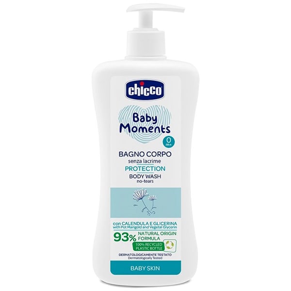 Sampon CHICCO Baby Moments Baby Skin 10585-9, 500ml