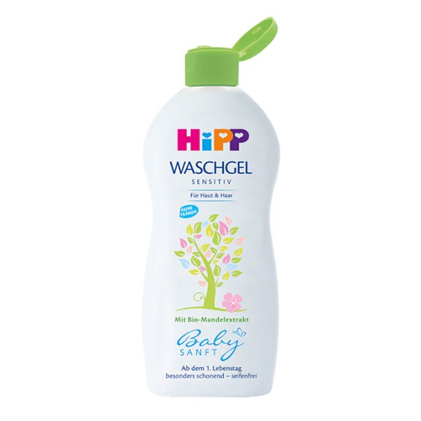Gel de dus pentru corp si par HIPP 373242, 400ml