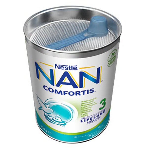 Lapte praf NESTLE NAN Comfortis 3 12418710, 1-2 ani, 800g