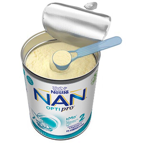 Lapte praf NESTLE NAN Optipro 2 HM-O 12426533, 6 luni+, 800g