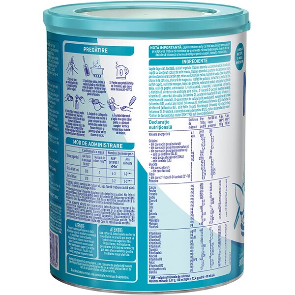 Lapte praf NESTLE NAN Optipro 2 HM-O 12426533, 6 luni+, 800g