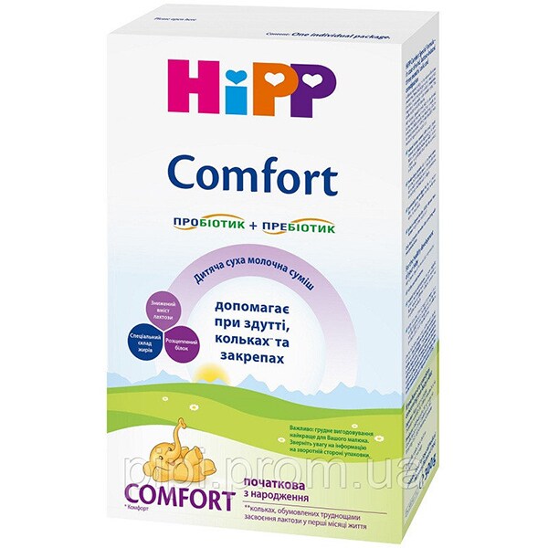 Formula speciala de lapte HIPP Comfort 1287, 0 luni+, 300g