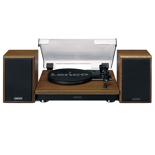 Pick-up LENCO LS-100WD, Bluetooth, boxe pasive, maro