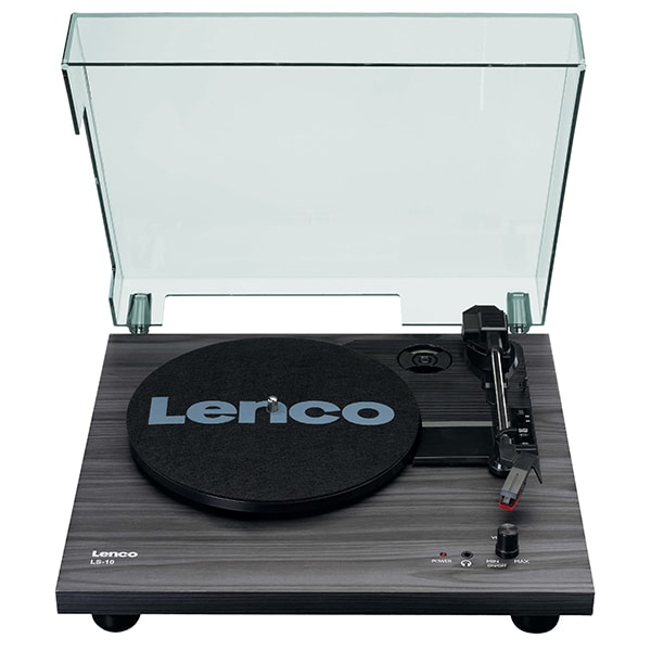 Pick-up LENCO LS-10BK, boxe integrate, negru
