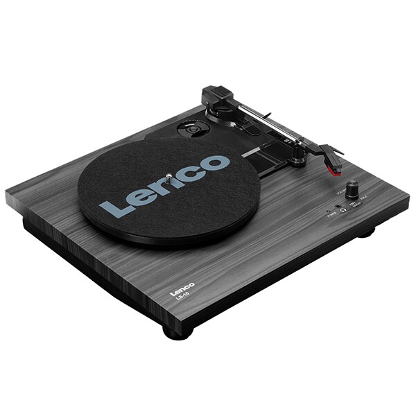 Pick-up LENCO LS-10BK, boxe integrate, negru